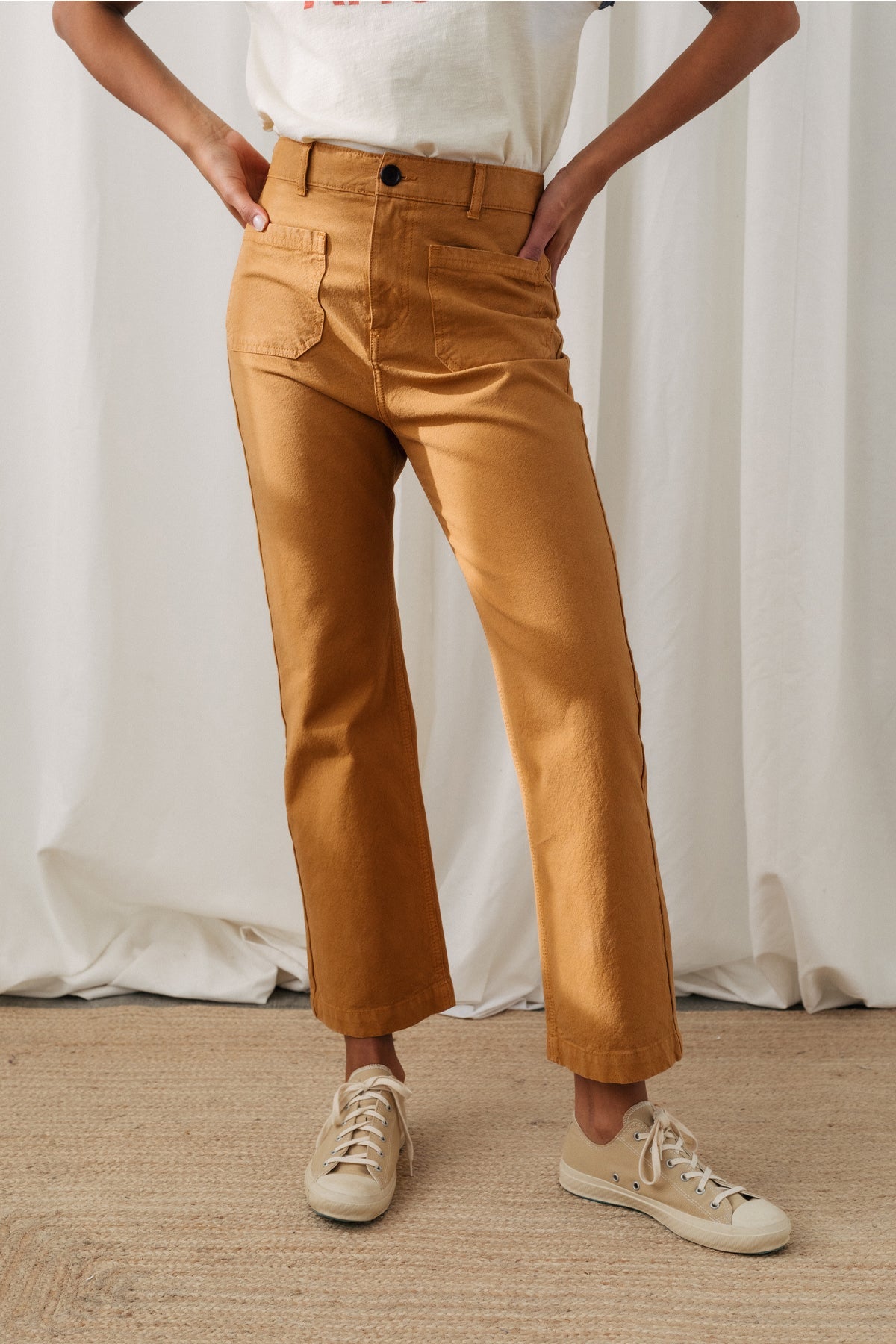 TWOTHIRDS  Broek Yunosti Mosterd