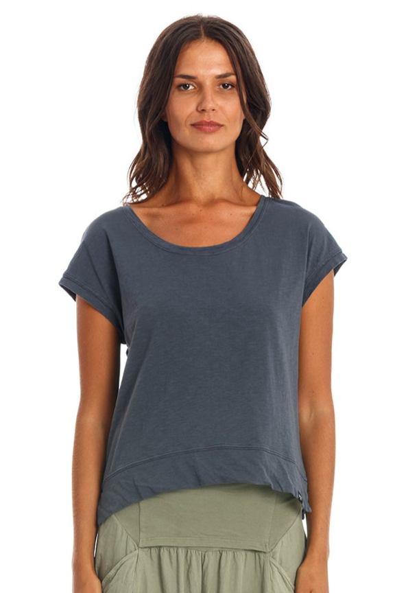 RAVENS VIEW IBIZA  T-Shirt Ivy Lava Blauw