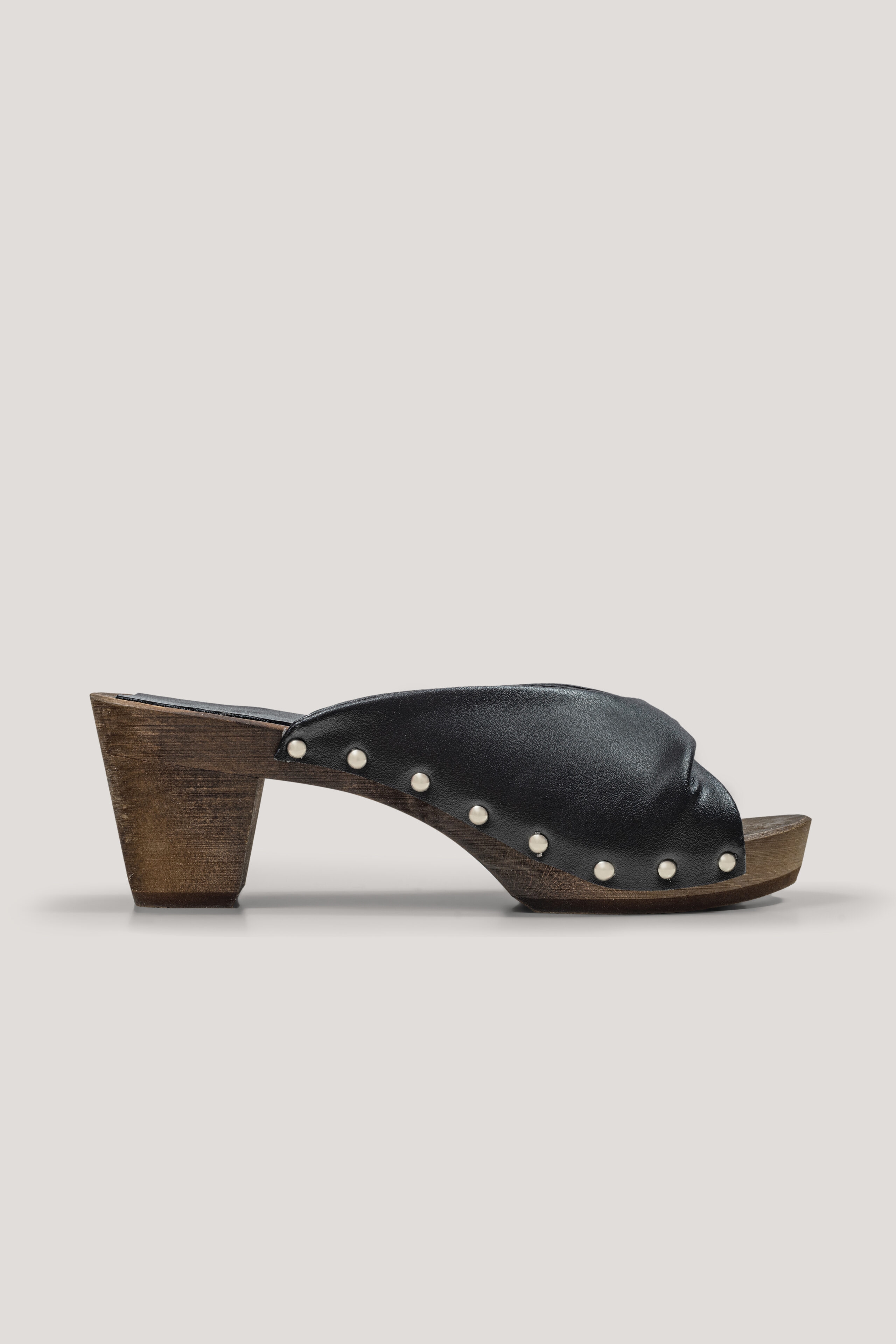 AGAZI  Clogs All That She Wants! Vegan Eco-Leer Zwart
