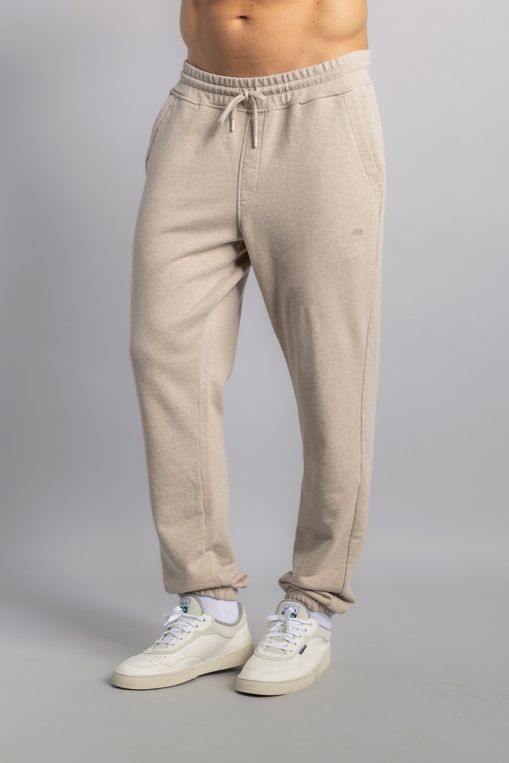 DIRTS mannen vegan Joggingbroek Unisex Woestijnbeige