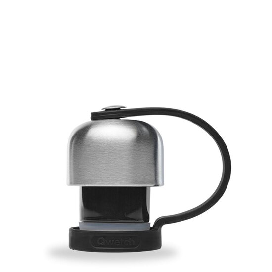 Losse dop met clip voor de Qwetch 260-500ml thermosfles, keuze uit wit of zwart