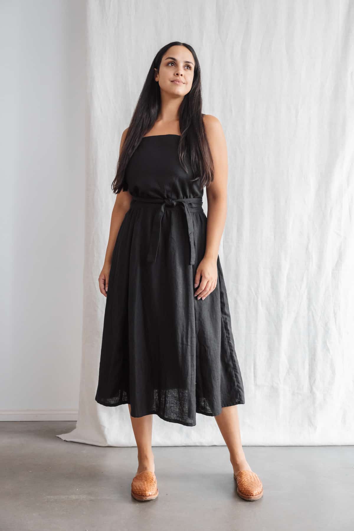 Jyoti Fair Works  Jurk Padmini Zwart