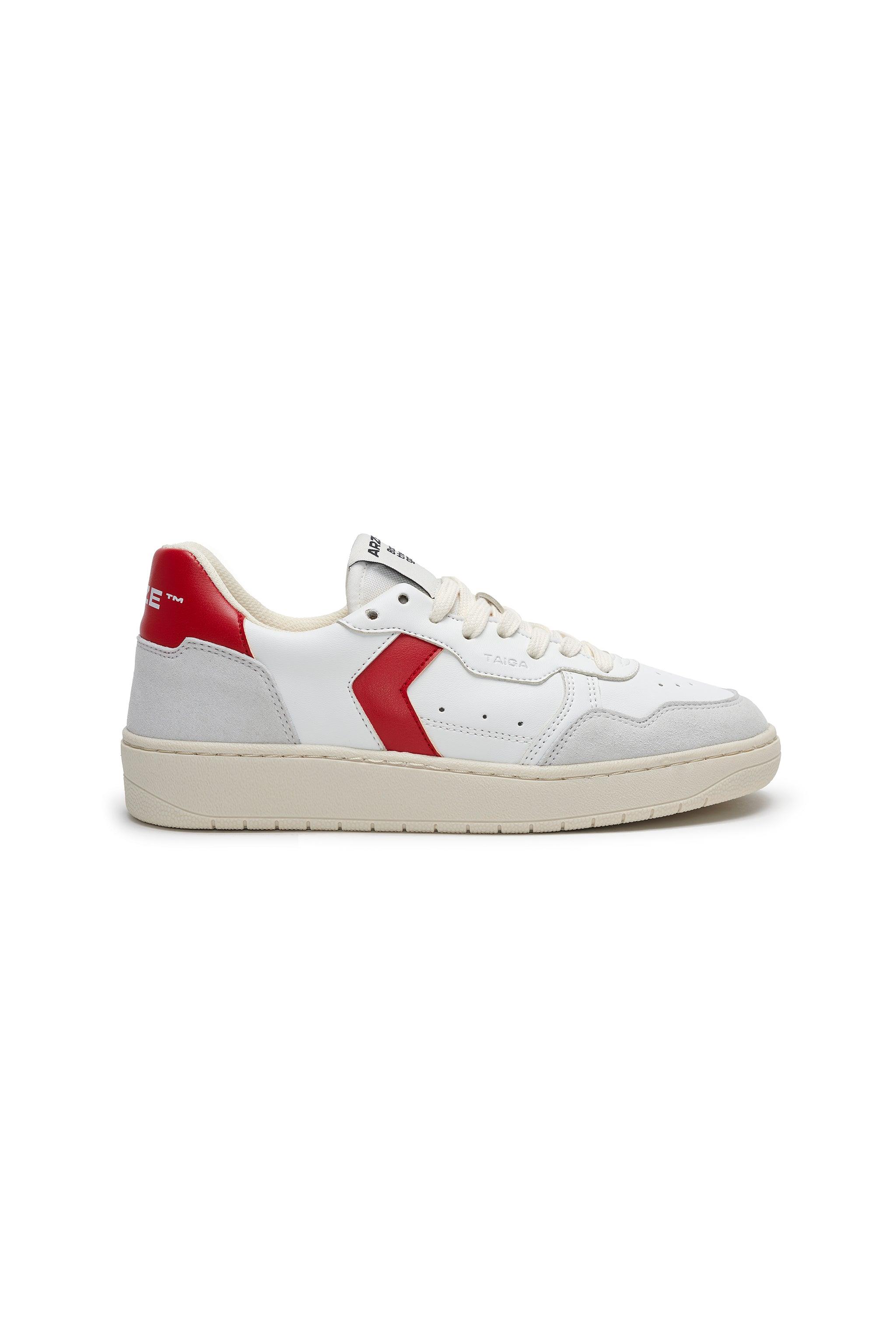 ARZE mannen vegan Sneakers Taiga Rood
