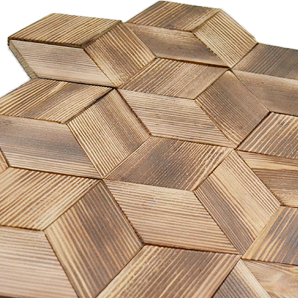 3D Houten Wandpaneel | Fresh Pine | 30×35 cm | Wanddecoratie