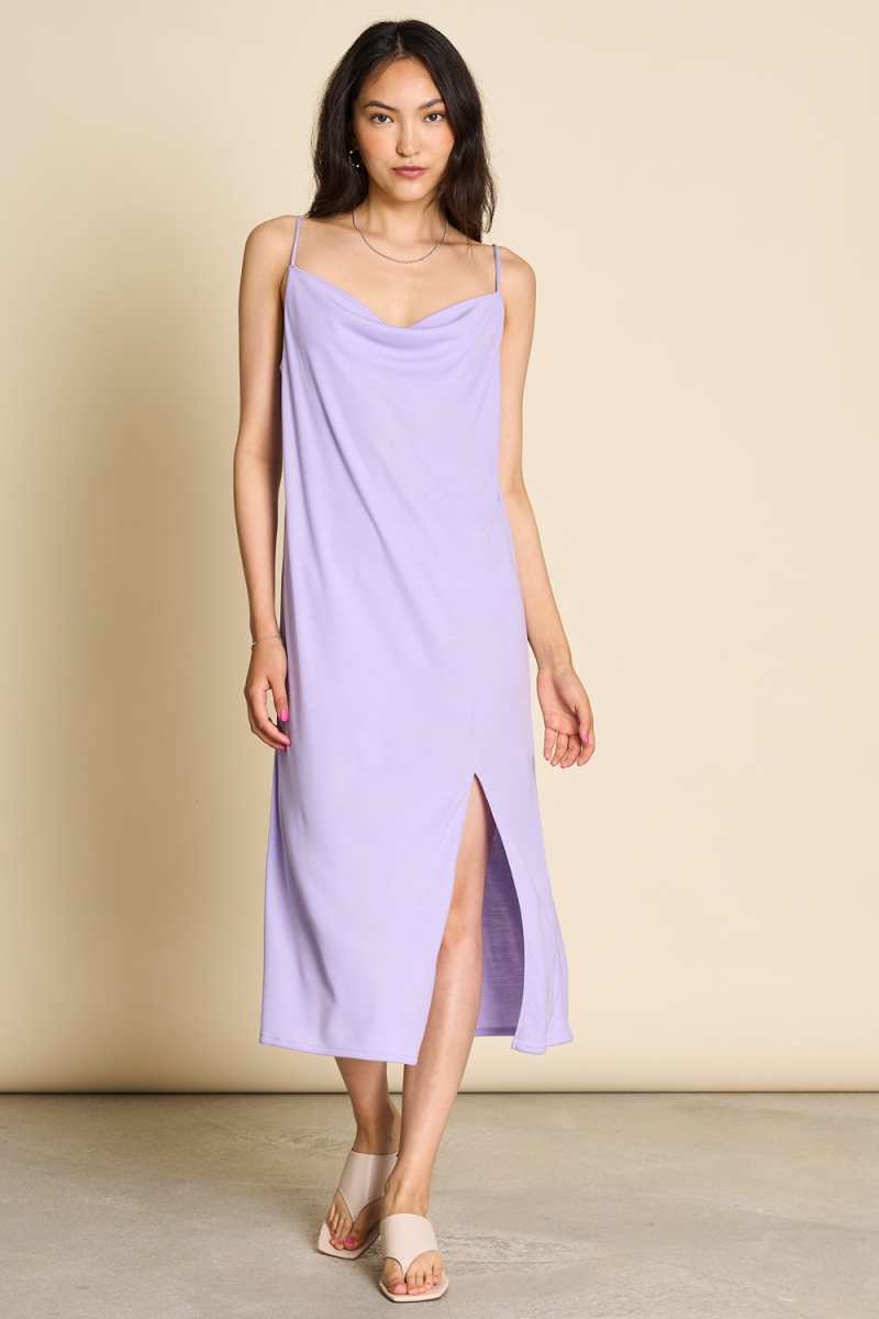 JAN 'N JUNE  Midi-Jurk Helen Lavendel