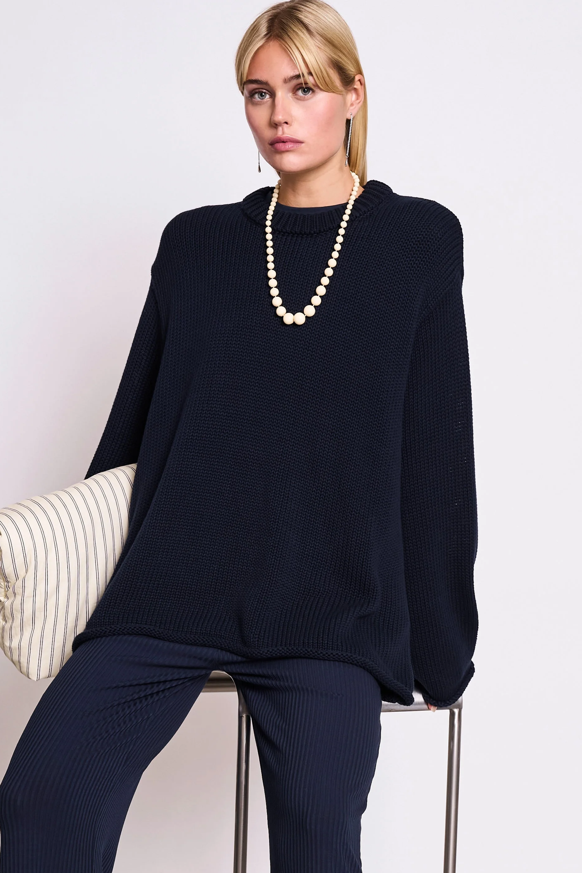JAN 'N JUNE  Trui Sona Nightfall Blue