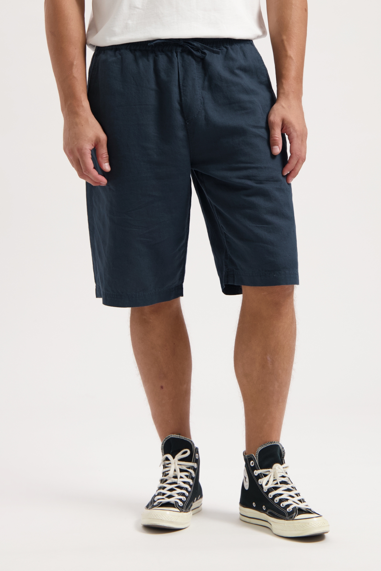 Kuyichi mannen vegan Shorts Tyler Midnight Blue