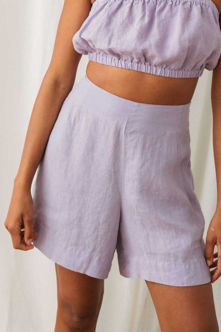 TWOTHIRDS  Vaxholm Shorts In Lichtpaars