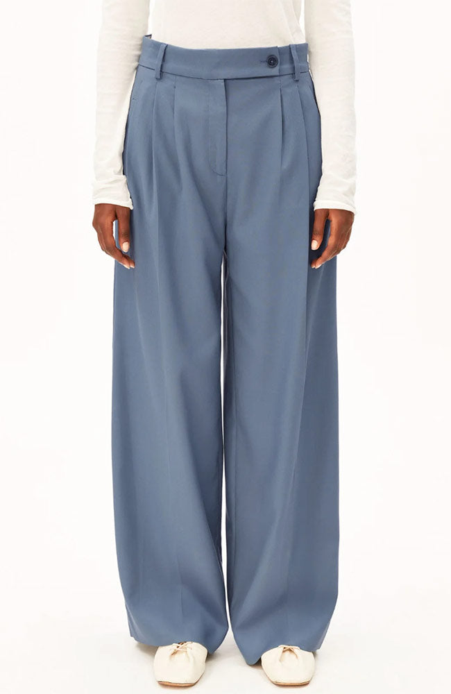 ARMEDANGELS  Broek Kaayua Dusty Moon Blue