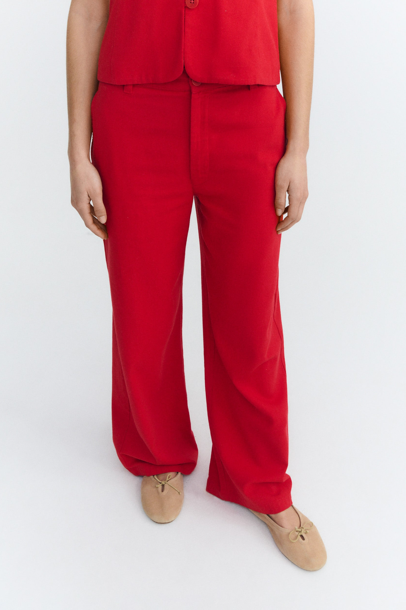 Thinking MU  Broek Karina Rood