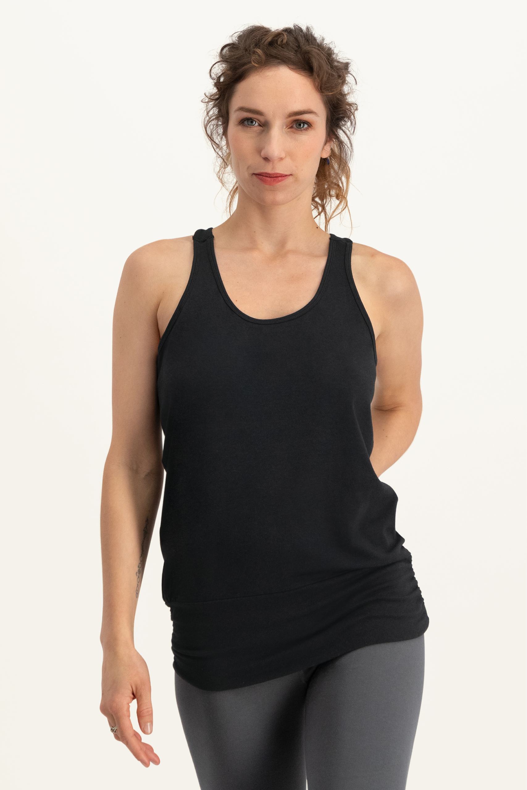 Kami Yoga Tank – Urban Black