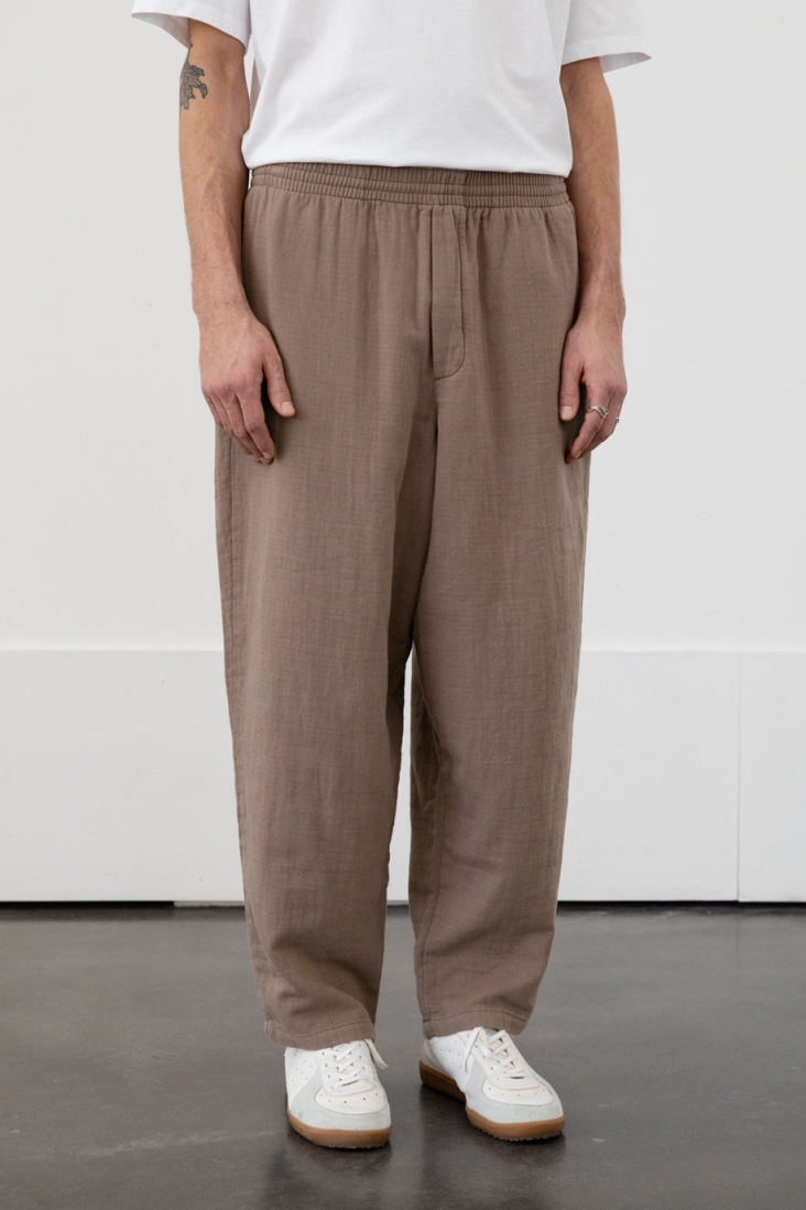 Rotholz mannen vegan Broek Wijd Bruin