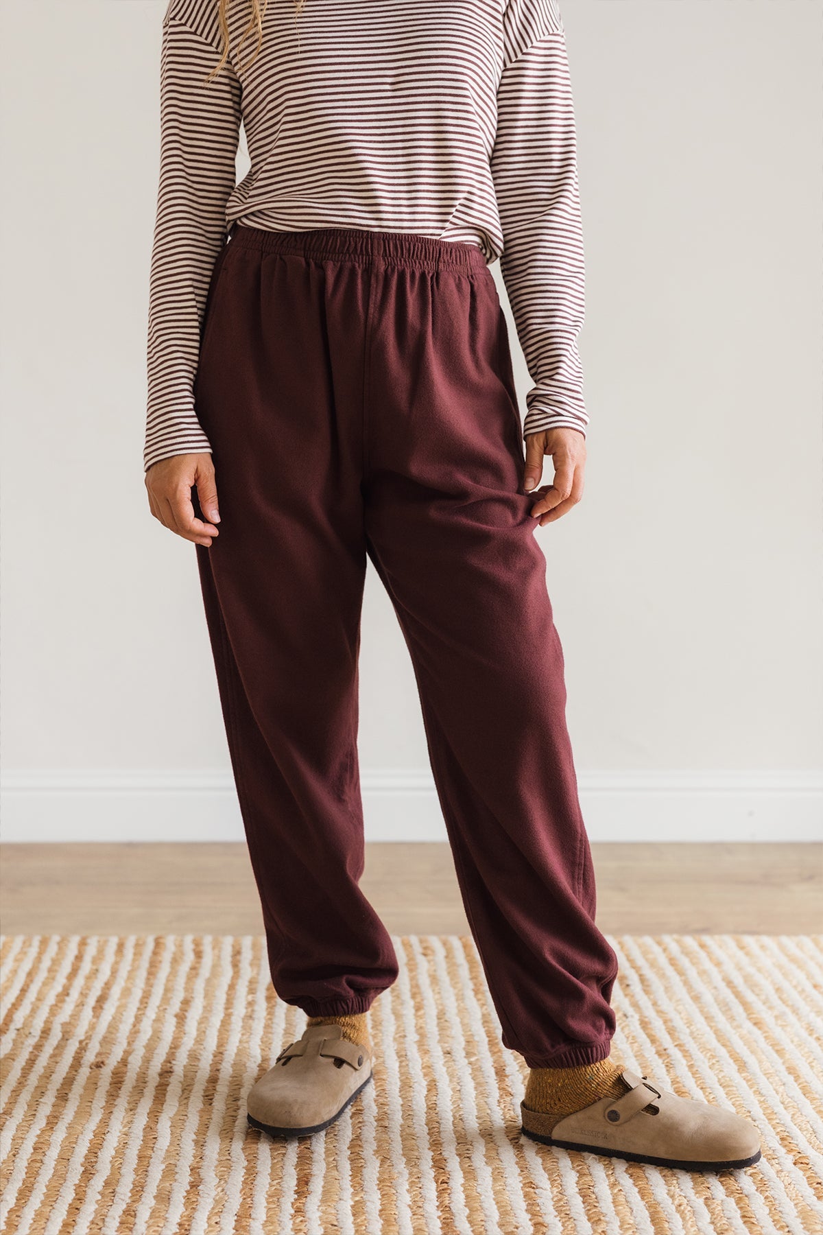 TWOTHIRDS  Broek Solmara Russet Brown