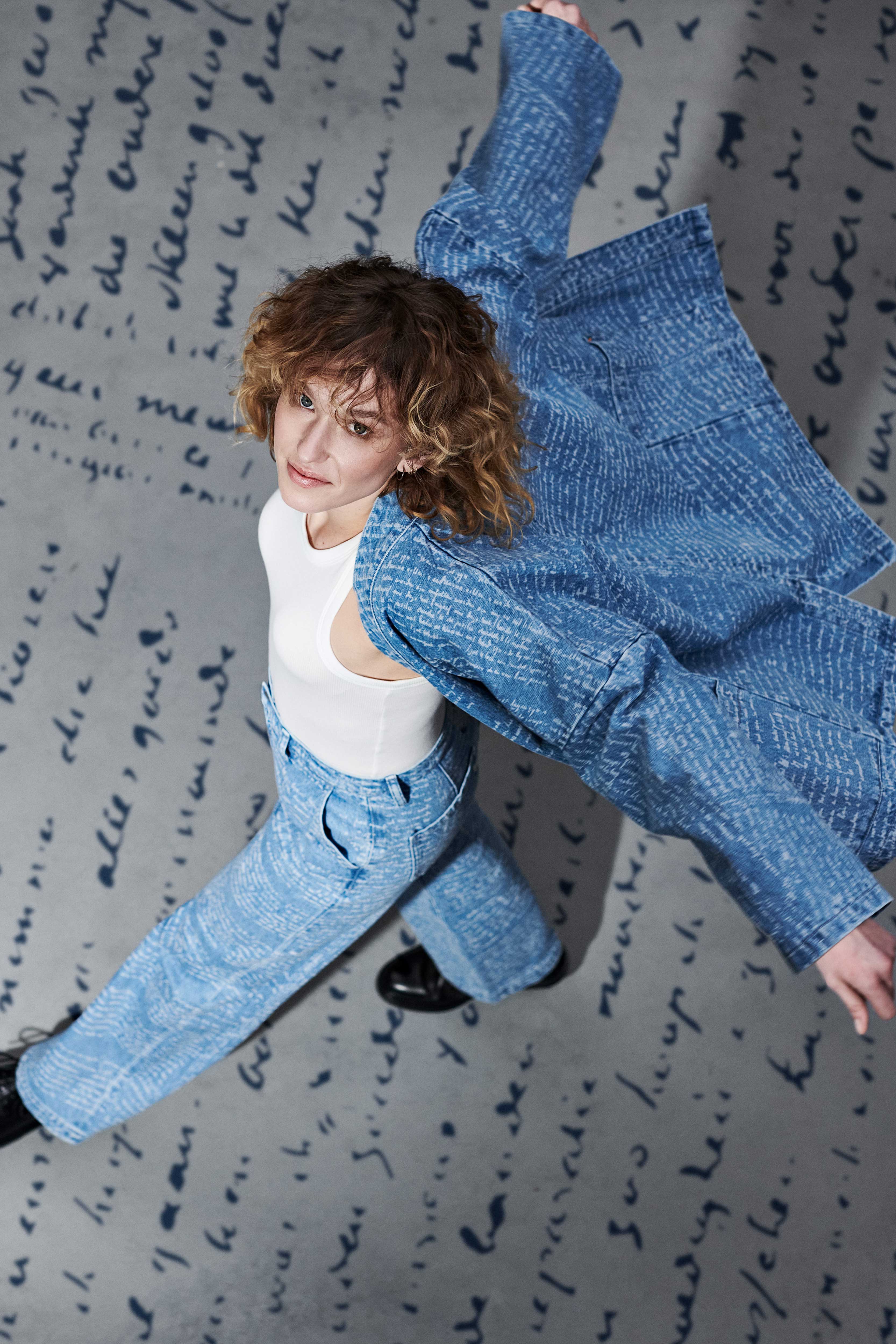 MUD Jeans  Van Rope Denim Kimono Blauw