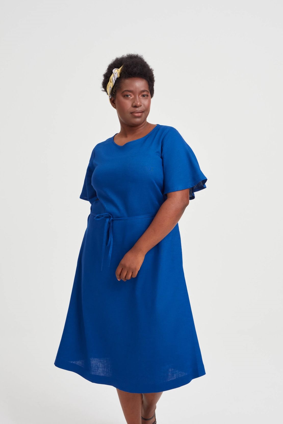 AYANI  Jurk Nika Ocean Blue