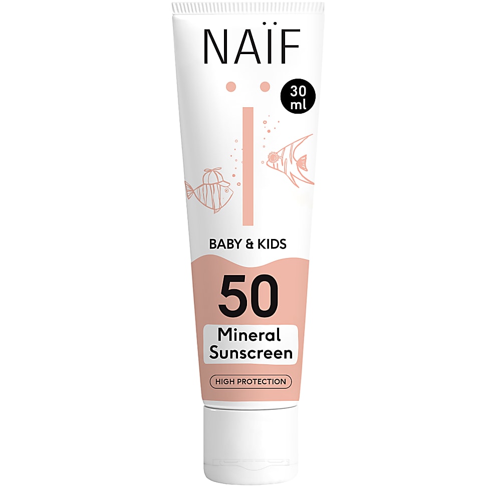 Naïf Zonnebrandcreme Baby & Kids SPF50 30 ml
