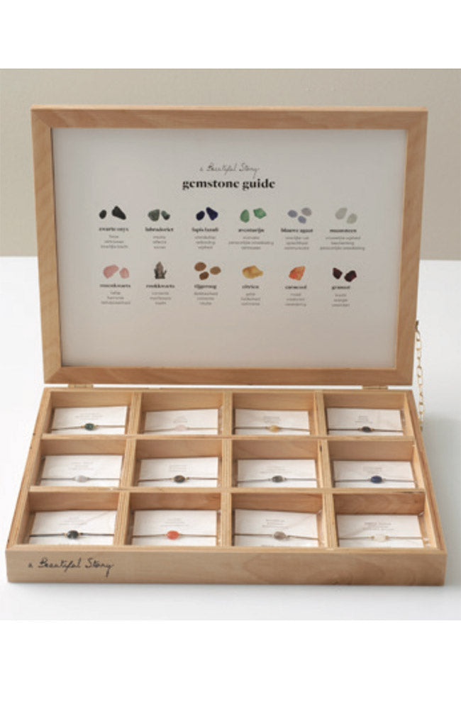 Gemstone Cards Armband - diverse kleuren