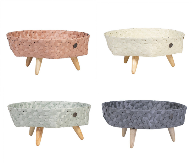 Handed By Basket Dimensional L, lage rPET mand - Diverse kleuren