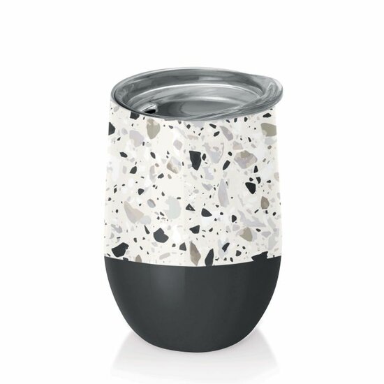 BioLoco Office RVS thermosbeker - Terrazzo