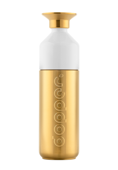 Dopper Original RVS waterfles: Solid Steel GOLD 800ml