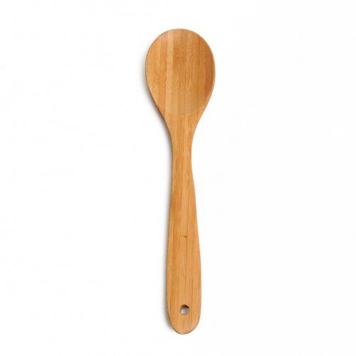 Lepel, bamboe, 30 cm
