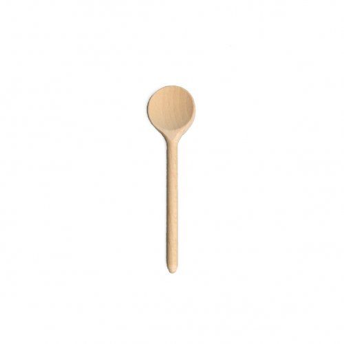 Pollepel, beukenhout, 16 cm