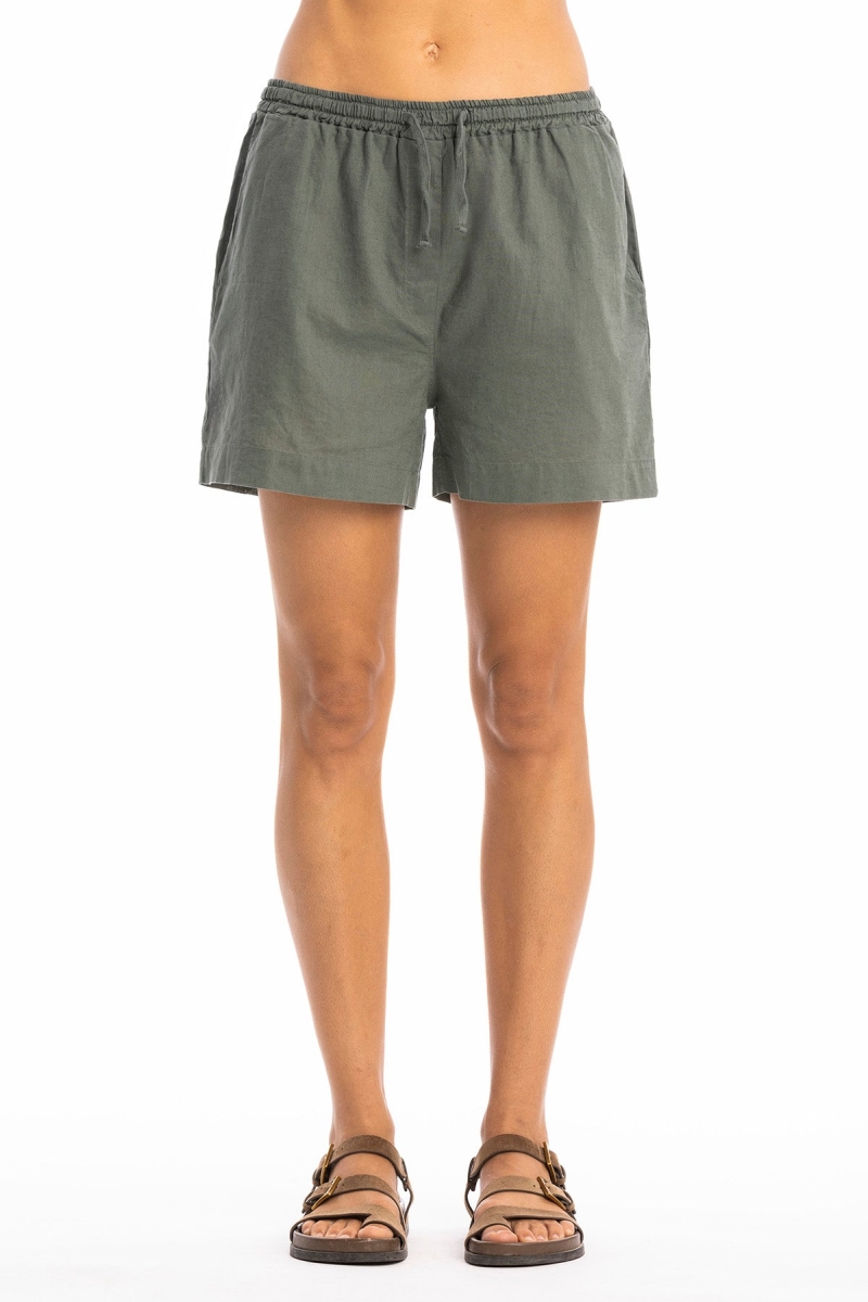 RAVENS VIEW IBIZA  Shorts Alba Olijfgroen