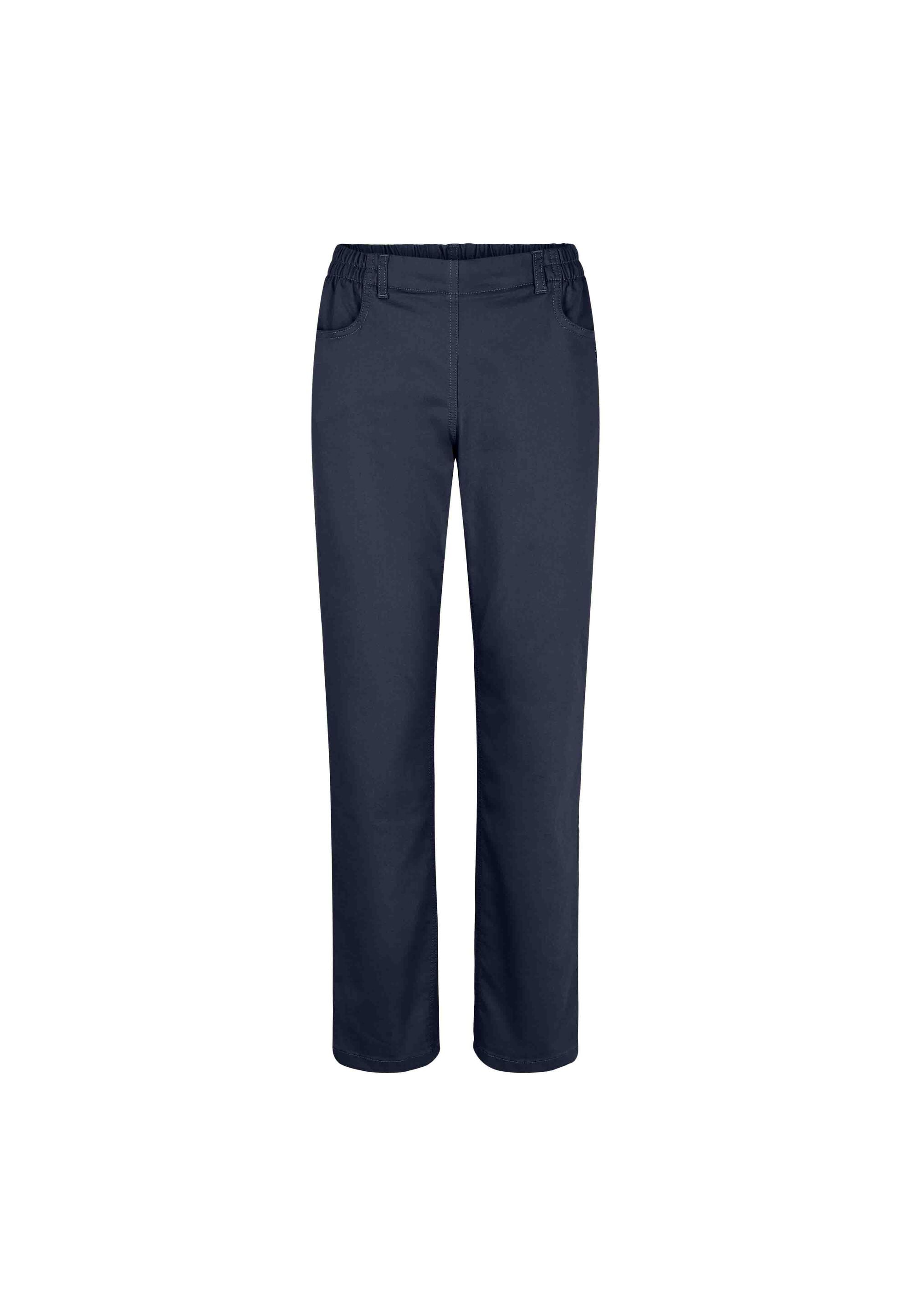 LAURIE  Broek Violet Relaxed Middellange Marine