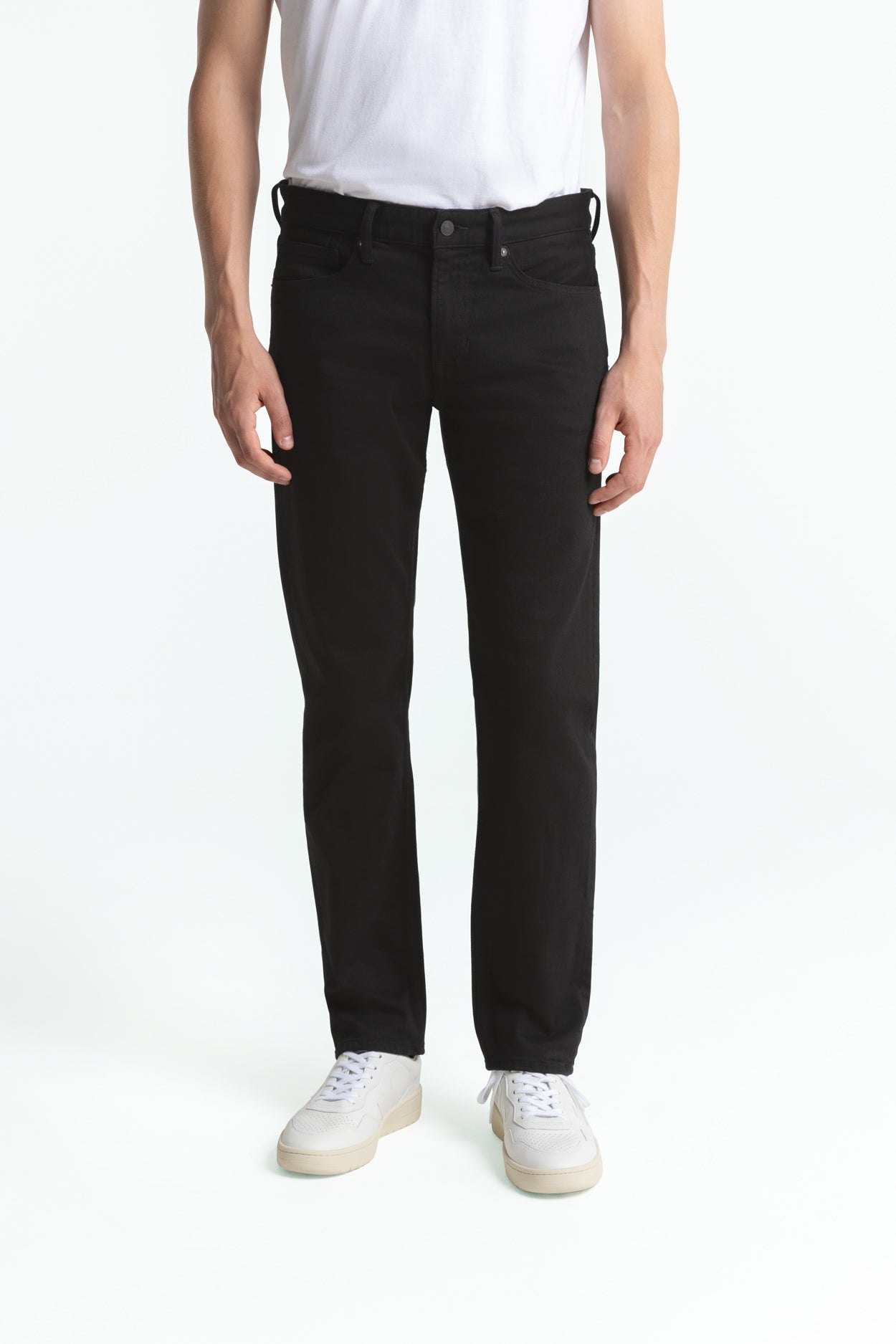 Kings of Indigo mannen vegan Jeans Ryan Stay Zwart Spoelen