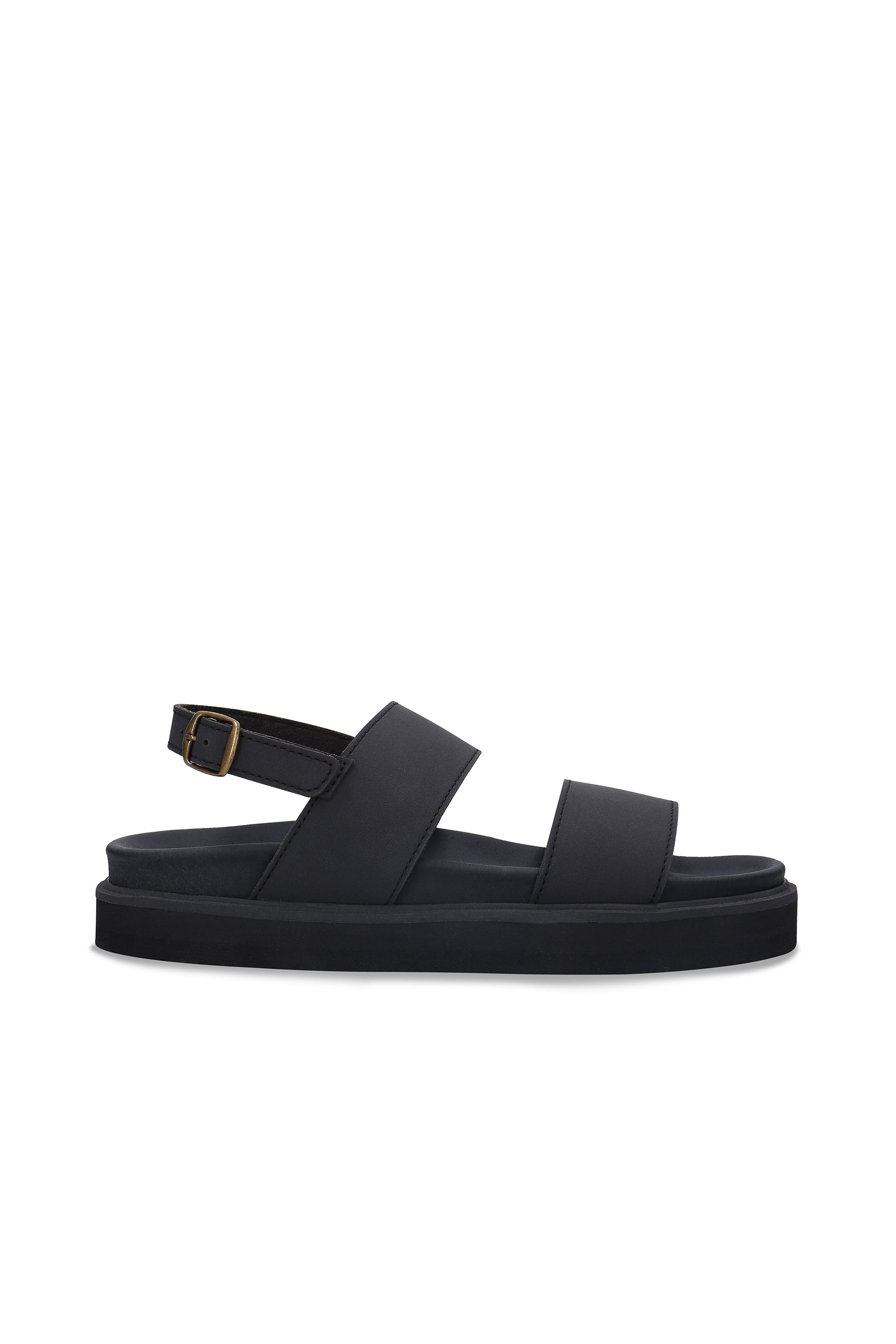 NAE mannen vegan Sandalen Palau Zwart