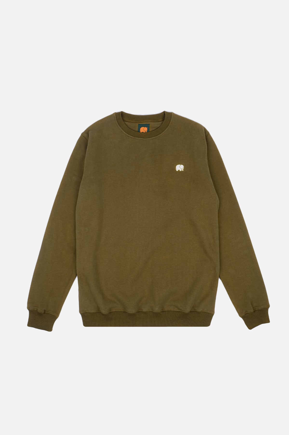 Trendsplant mannen vegan Trui Dennengroen