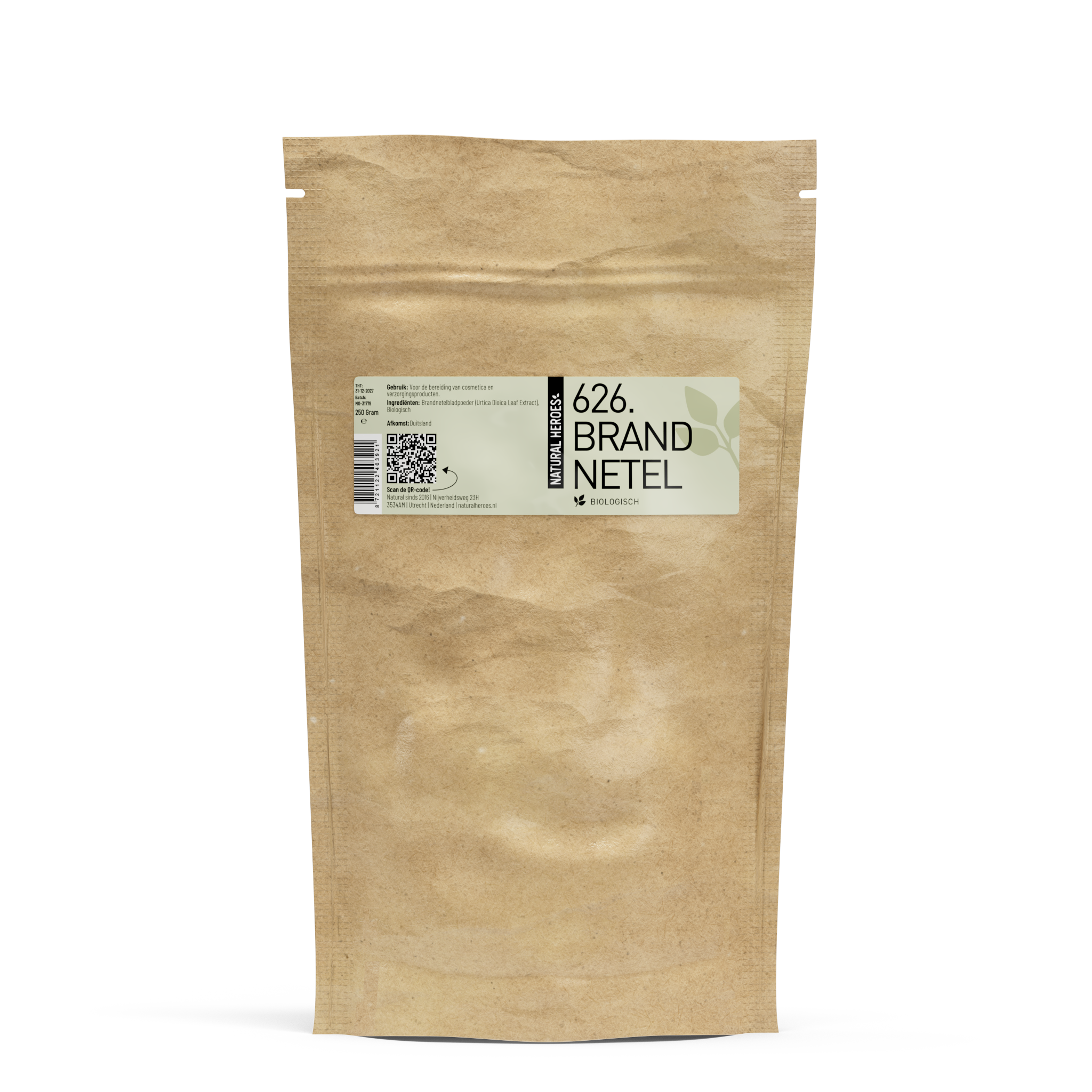 Brandnetel (Gedroogd, Poeder) - Biologisch
