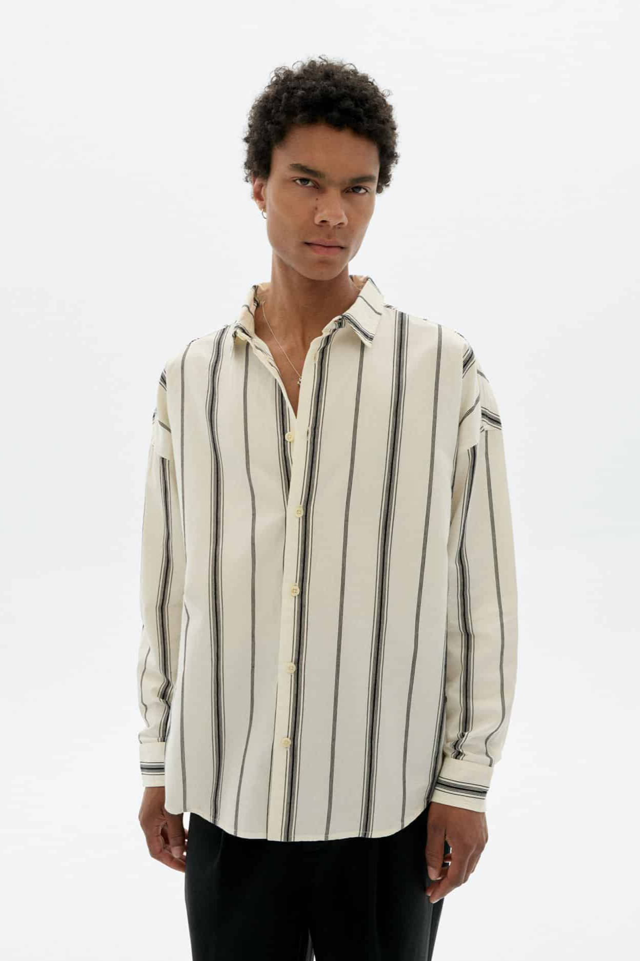 Thinking MU mannen vegan Shirt Haru Multicolor
