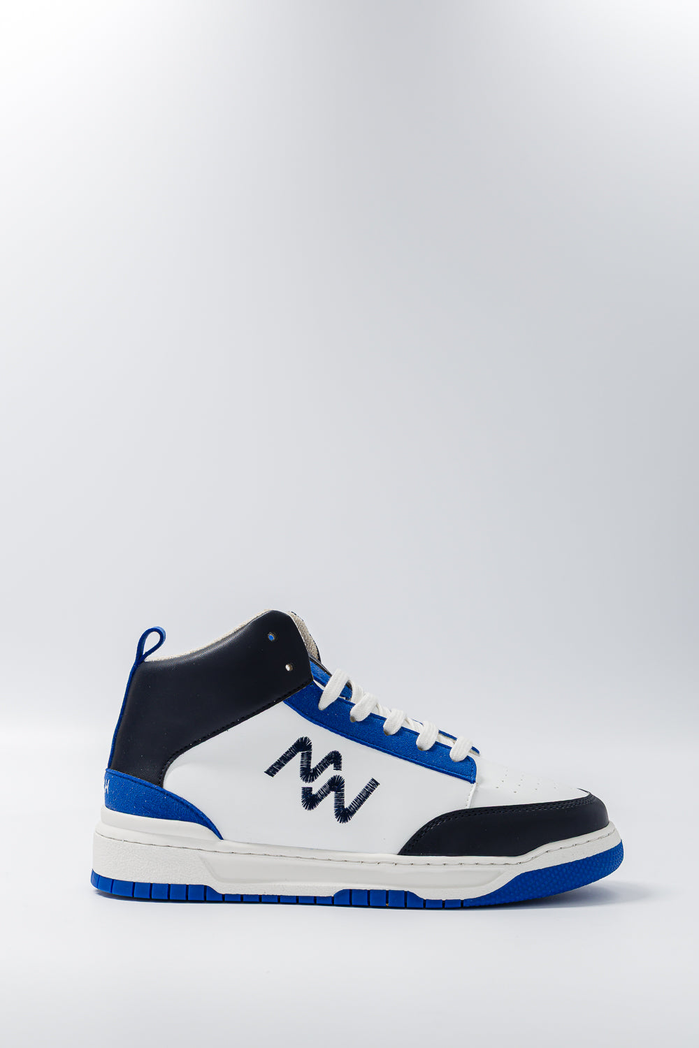Mood Walk mannen vegan Sneakers Montantes French Touch Blue Spirit