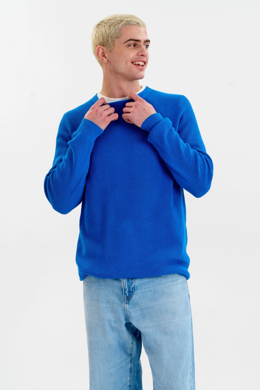 KOMODO mannen vegan Trui Voor Heren Mistblauw