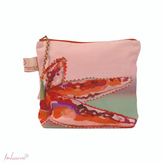 Imbarro Pouch Starfish - Groot etui of tasje met zeester