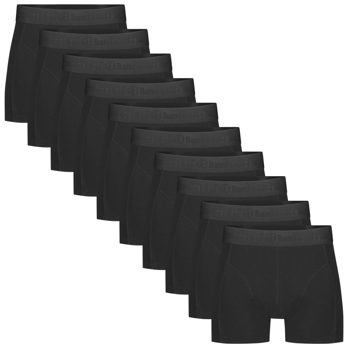 Boxershorts Rico (10-pack) - Zwart