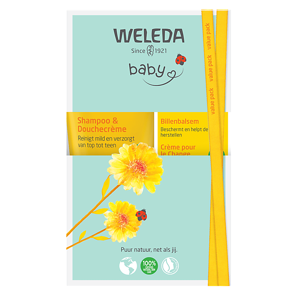 Weleda Voordeelset Baby Billenbalsem/Shampoo & Douchecreme