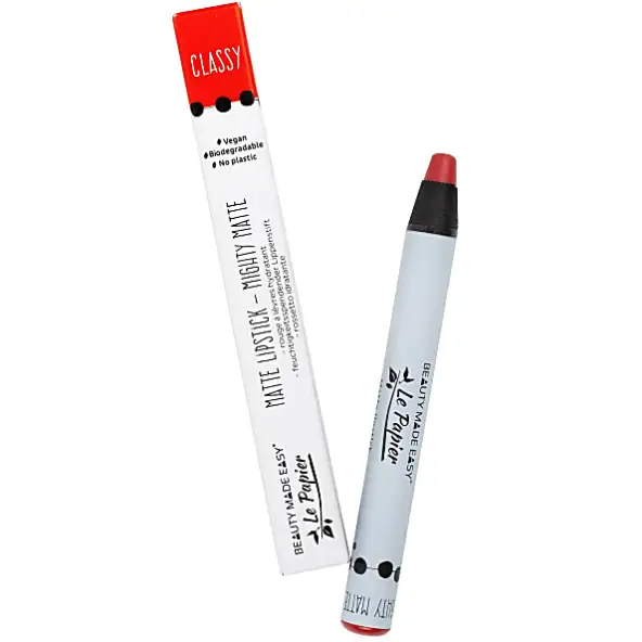 Beauty Made Easy Le Papier Matte Lipstick - Classy plasticvrij