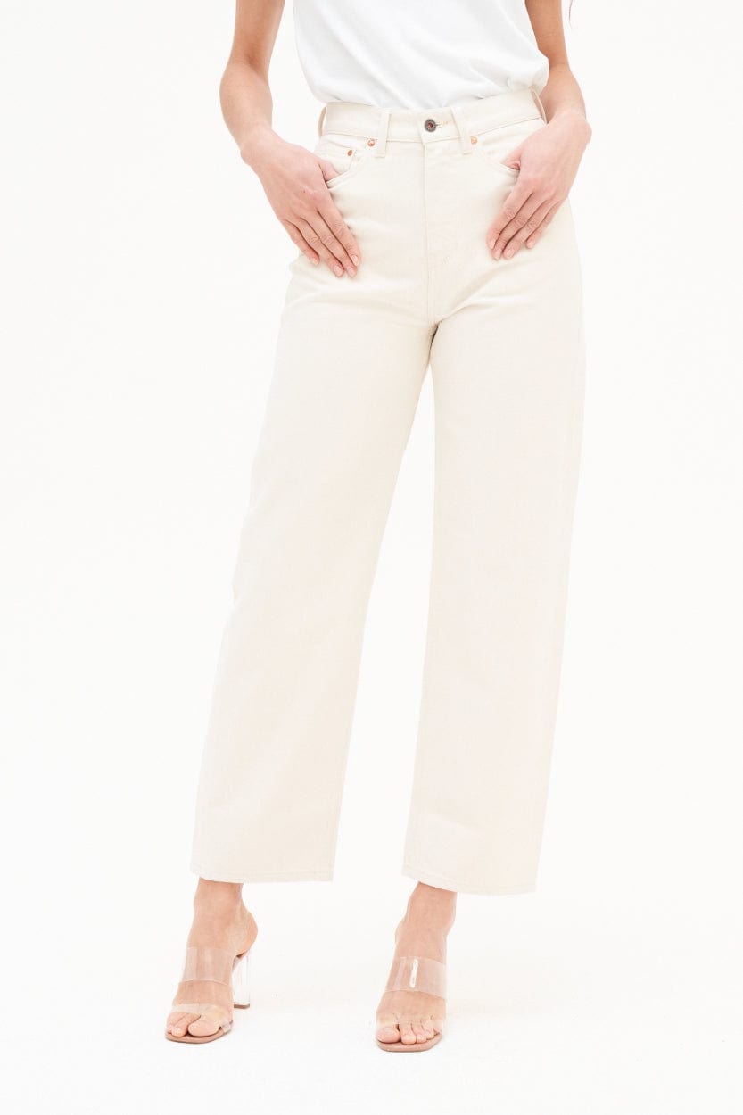 Kuyichi Bobbie Barrel Jeans - Crème