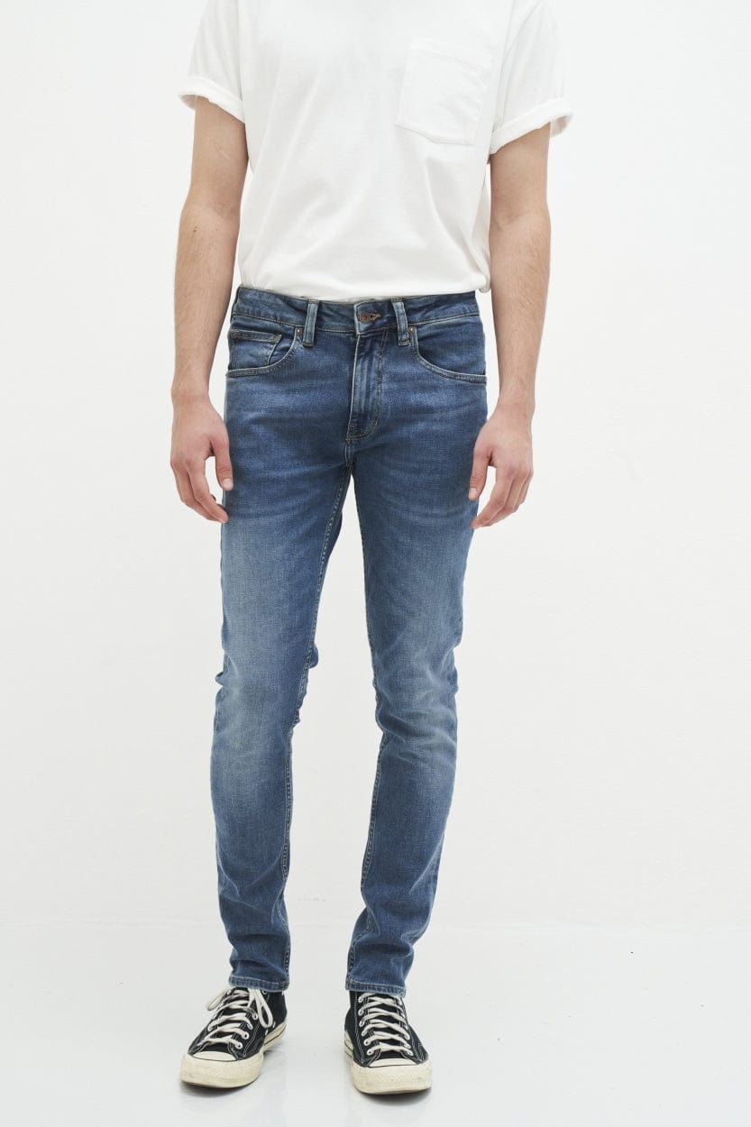 Kuyichi Kale Skinny Jeans - Blauw