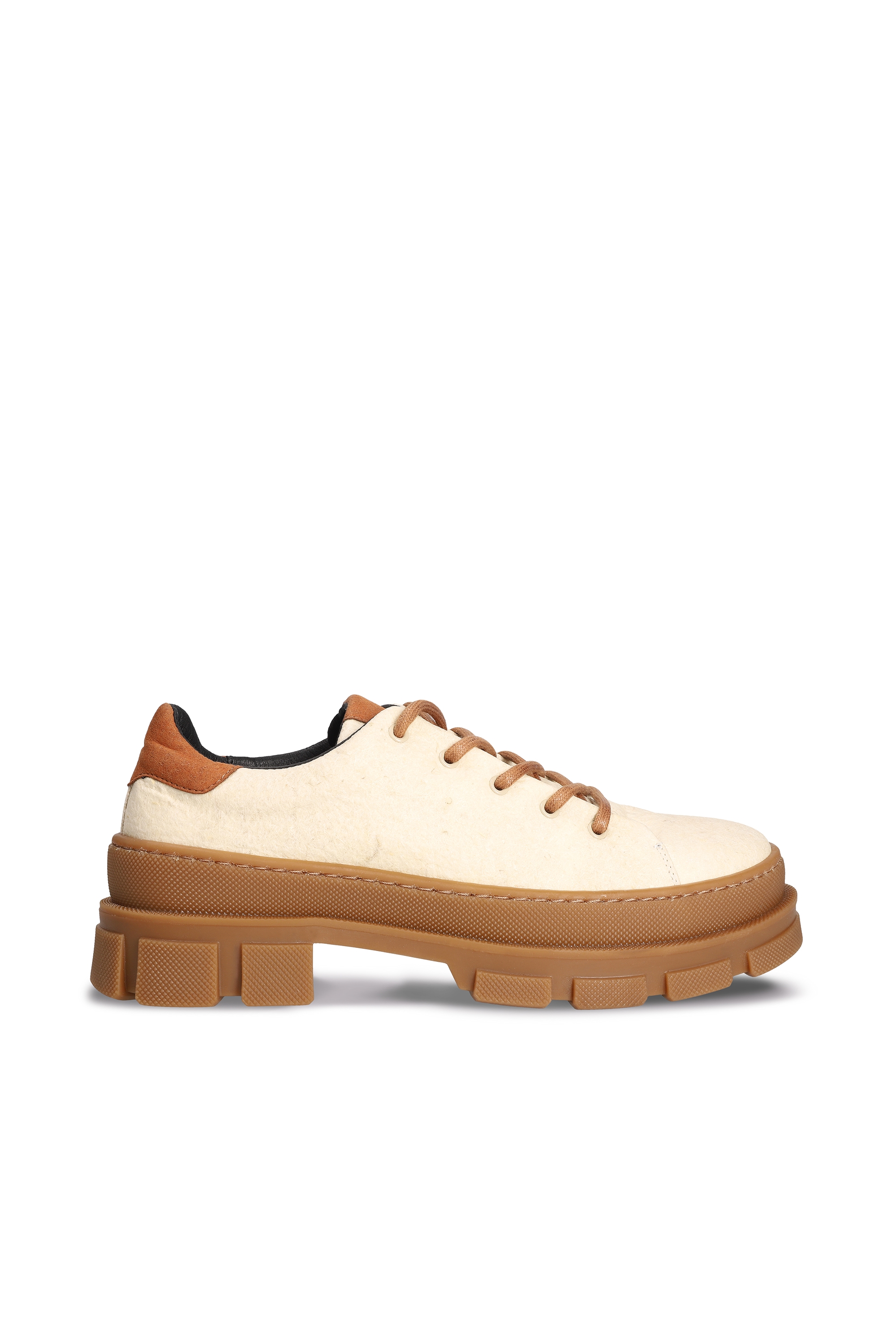 Nae mannen vegan Casual Vegan Sneakers Tijm Wit