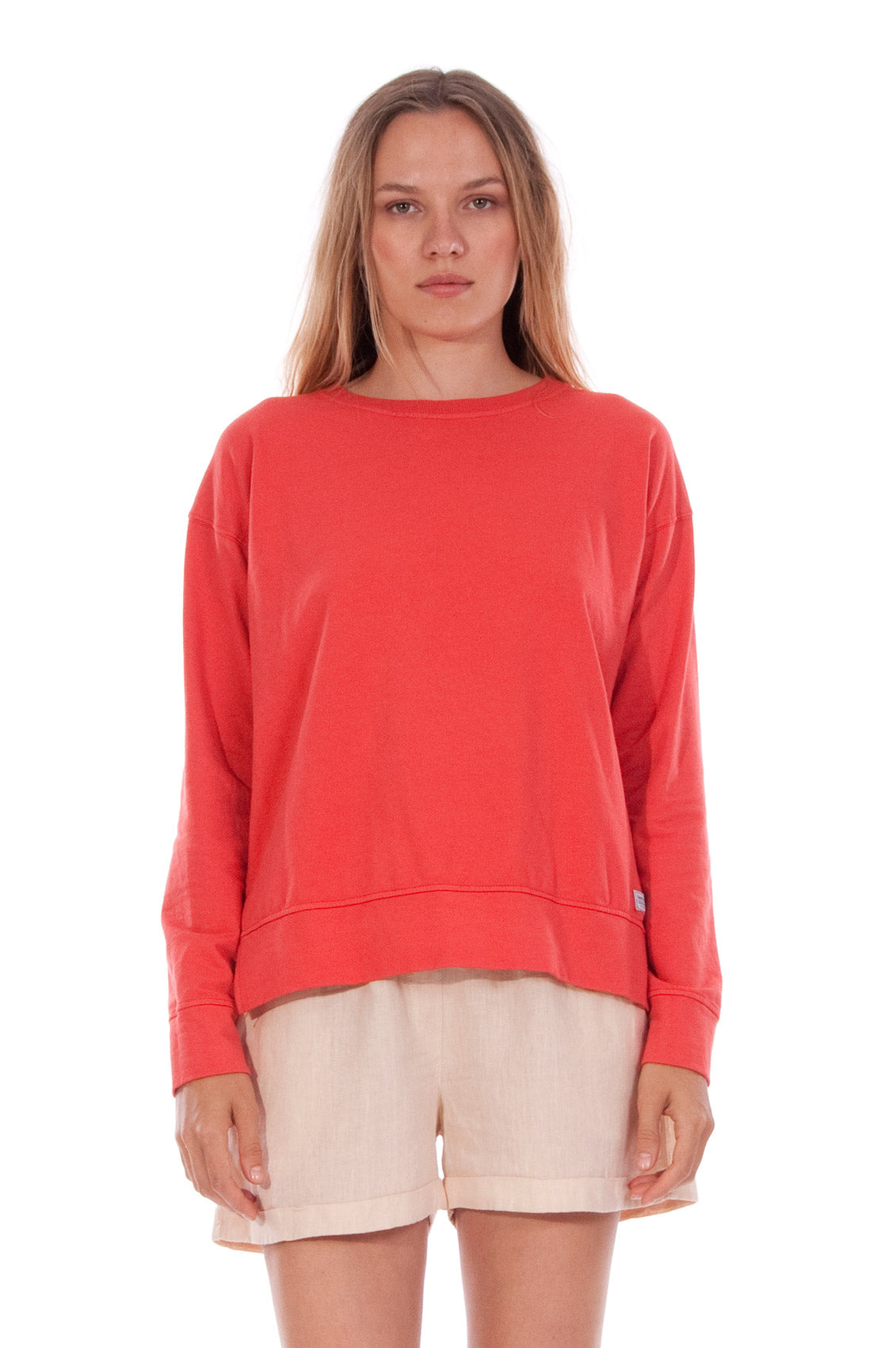 RAVENS VIEW IBIZA  Sweatshirt Mia Candy Rood