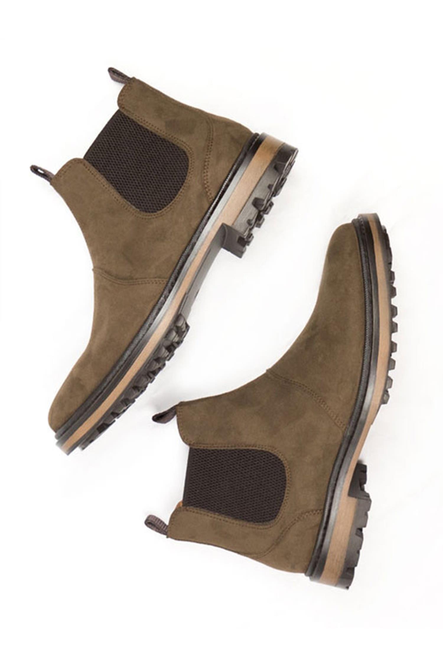 Will's Vegan Store  Chelsea Boots Continental Donkerbruin