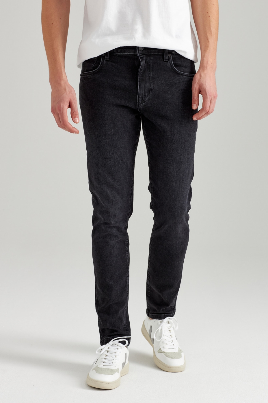 ThokkThokk mannen vegan Smalle Jeans Zwart