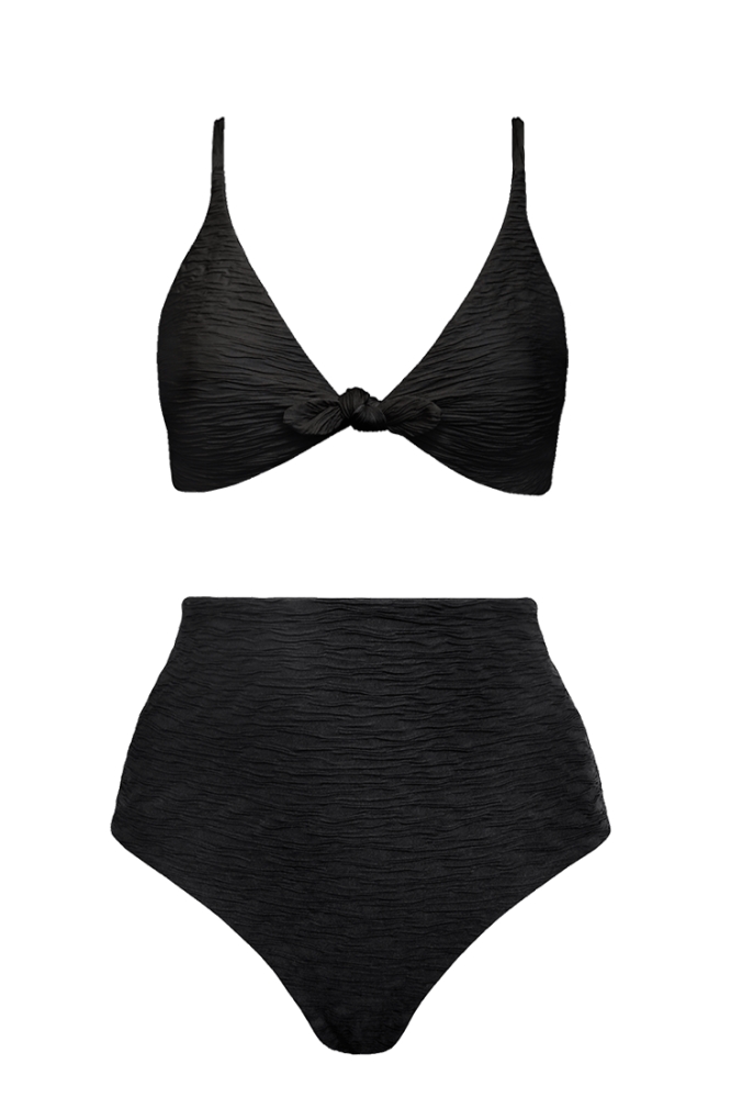 Anekdot  Jacquard Leona + Core High Zwart