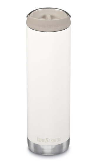 Klean Kanteen TKWide Insulated 592ml Tofu - Grote RVS thermosfles met koffiedop