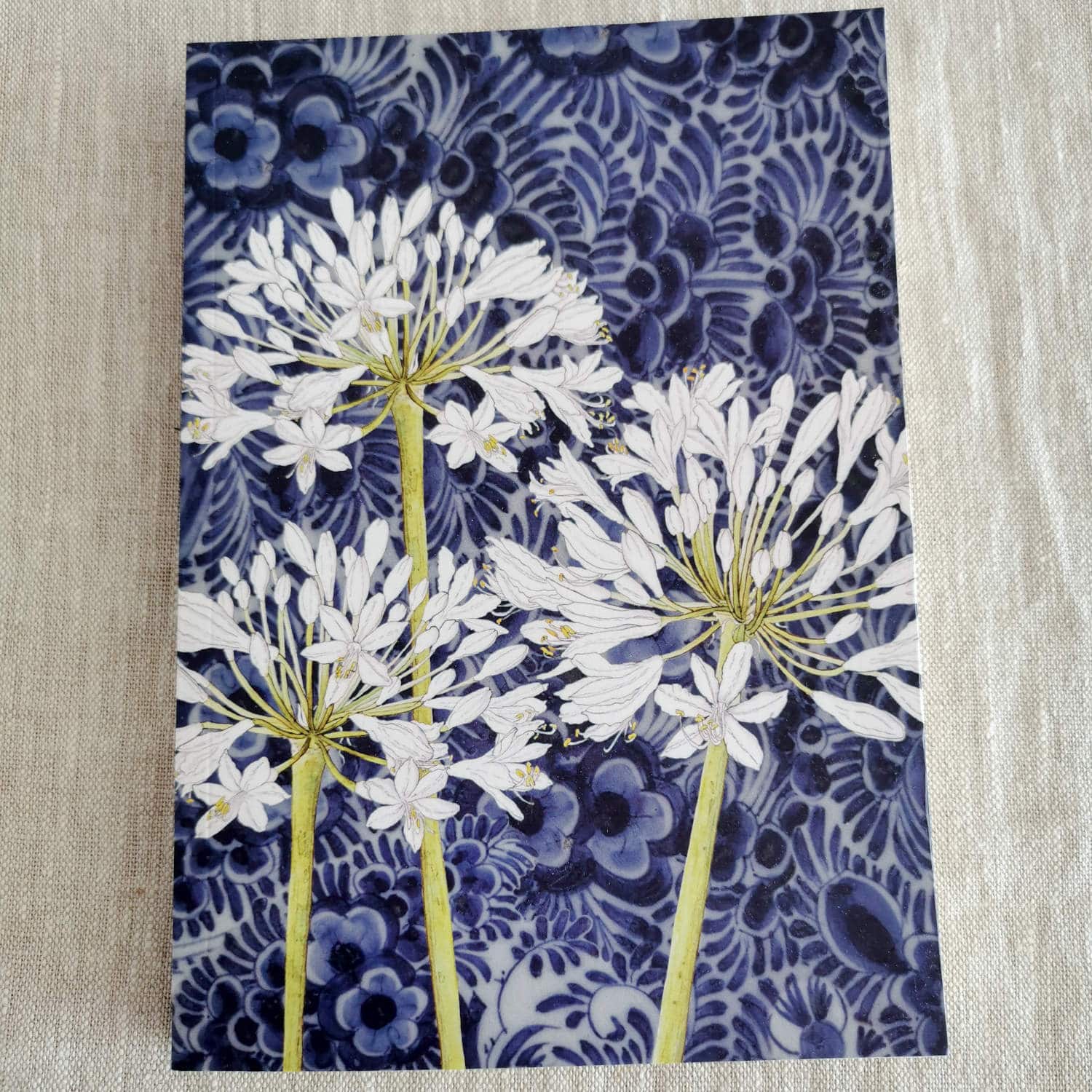 Agapanthus And Delft Journal