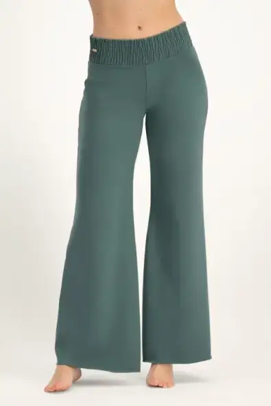 Flow Weite Yoga-Hose – Forest