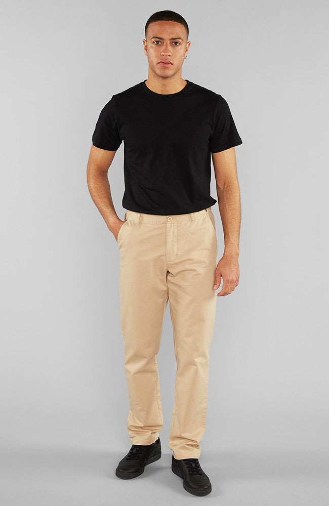 Dedicated Sundsvall Chino Broek Beige